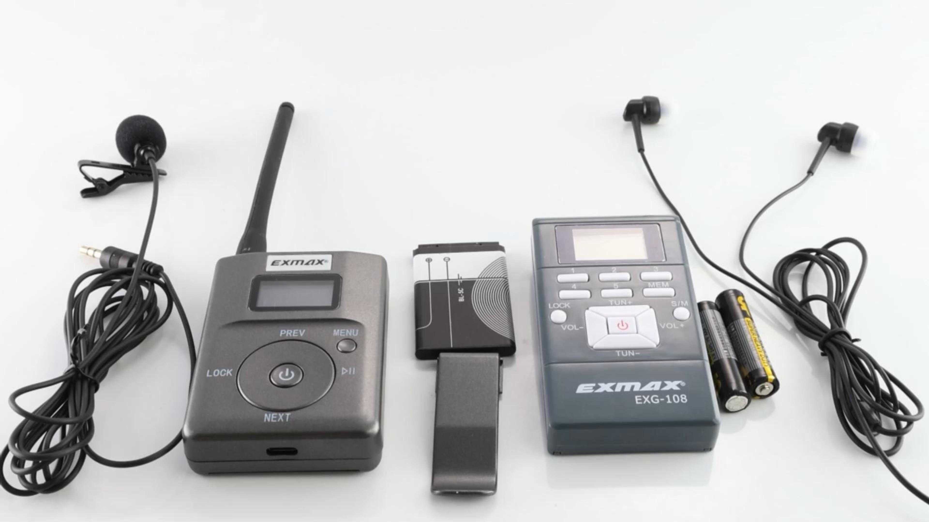 Amazon.com: EXMAX® EXG-108 Wireless Portable Pocket DSP FM Stereo